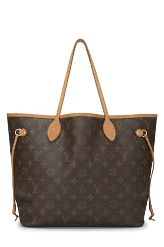 Pre-loved Monogram Canvas Neverfull MM, Brown