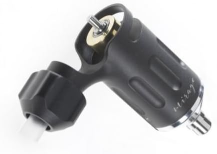 Tattoo Machine - Lauro Paolini Mirage Rotary Machine in Matt Black - Made in Italy