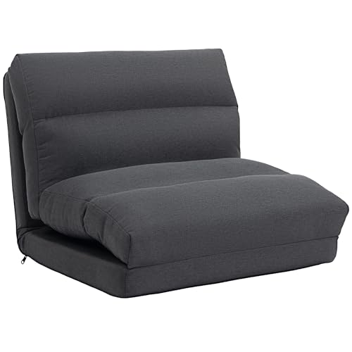 HOMCOM 3 in 1 Schlafsessel klappbar Schlafsofa mit Bettfunktion...