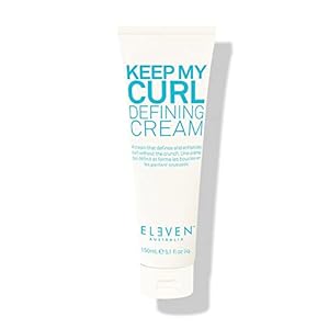 ELEVEN AUSTRALIA Keep My Curl Defining Treatment – Lightweight Curl Cream for Enhancing Natural Curls, Reduces Frizz, Adds Bounce & Shine, Hydrating Formula, Sulfate-Free & Paraben-Free