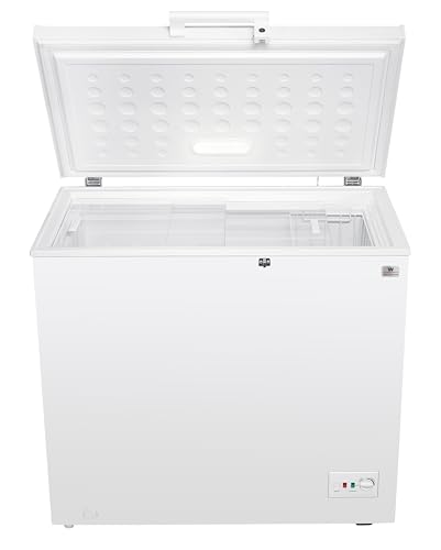 La Mejor Selección de Congelador 7 Pies los 5 más buscados. 44 White Westinghouse | Congelador 7 pies 200 L | WWCCF071200LHWSD| Ruedas | Condensador interno | Control dual de temperatura | Canastilla interior | Cerradura con llave