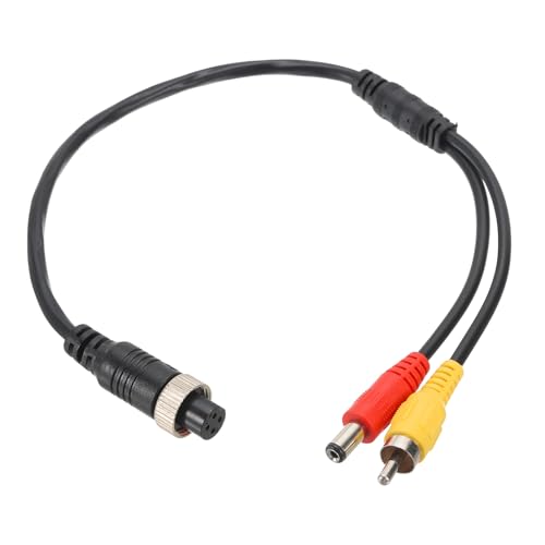 Cable adaptador PATIKIL 4 pines a RCA macho 35 cm miniatura 1