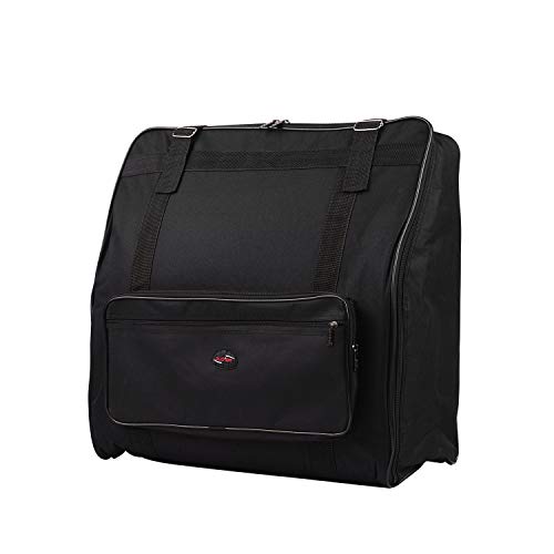 Accordion Case Gig Bag Backpack Muslady with Anti-Collision Interlayer for 120 Bass Accordions Musical Keyboard Accessories