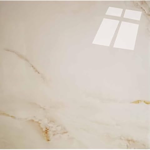 10-Sheets Peel and Stick Backsplash Marble Look 12"X12" Self Adhesive Wall Tile Back Splashes for Kitchen Bathroom (1, Cream Pink) Cover