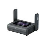 GL.iNet Slate 7 Pro (GL-BE10000) – Router Wi-Fi 7 portatile: 6 GHz (5,7 Gbps), touch 2,8", WireGuard (1,1 Gbps), DPI, 2 porte 2,5G, OpenWrt – ideale per nomadi digitali
