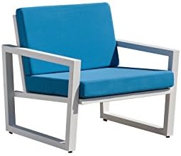 Elan Furniture Vero Lounge Patio Chair Blue