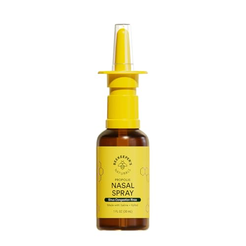 Beekeeper's Naturals Nasal Spray for Adults with...