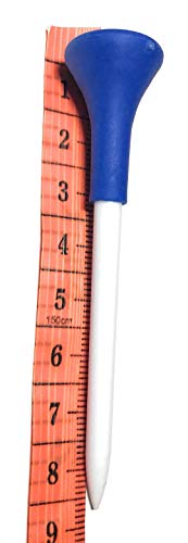 THF Plastic Golf tees with Soft Rubber Cover 3 1/4 83mm Pack of 50 Almost Unbreakable - Thumbnail 4