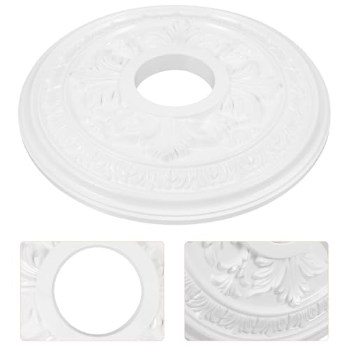 Medallón de Ventilador de Techo Blanco para Decoración de Espacios Comerciales 8