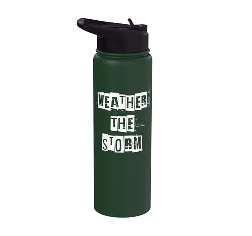 Weather The Storm Stainless Steel Insulated Water Bottle