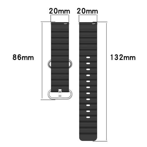 Image of FOLX FAB64 20MM | 22MM Watch Straps /Bands In Various Designs, Colors & Material With 2 Lugs /Pins [ Please Check Watch Models Compatibility For 20mm Or 22mm In Discription ]
