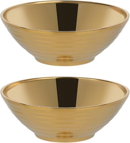 Qfmr ��d�\�� ���� �ϔM �y�� ���[������ 2�Z�b�g ���_���f�U�C�� ����ɂ��� ��v �X�e�����X�� �ؗ��� �q���I �������ȒP ��e�� ���[���� ���ǂ� �X�[�v ��� �Ɩ��p �ƒ�p ���[�����X���� �H�� (20cm,�S�[���h 2��)