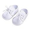 Booulfi Baby Boys’ Booties Newborn for Christening, Dress White Baptism Cross Booties…