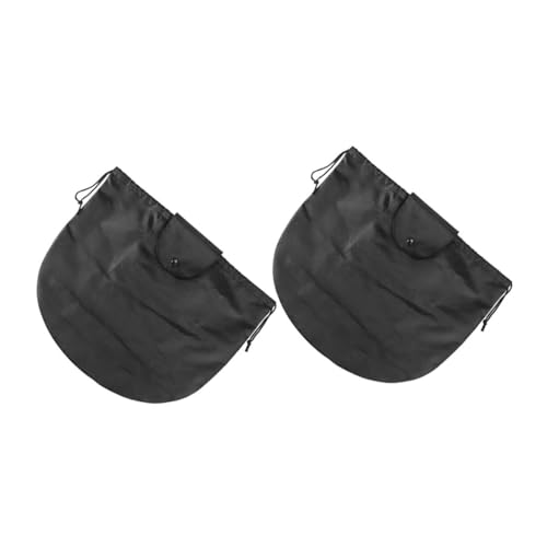 Zerodeko 2pcs Helmet Pouch Durable Ski Helmet Bag for Bike Travel Compact Design with Drawstring Closure Protective Storage for Efficient Space Saver