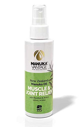 ManukaVantage New Zealand Manuka Oil Muscle & Joint Relief with Menthol & Arnica 120ml