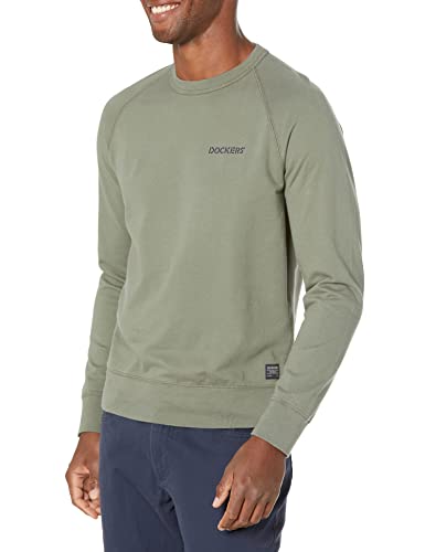 Dockers Men's Solid Soft Acrylic Crew