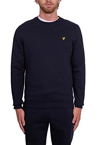 Sweatshirt Lyle & Scott ML1131V en maille grattée premium Dark Navy