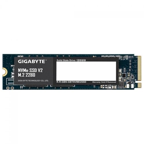 Image of Ssd Gigabyte V2, 256gb, M.2 2280, Nvme, Pcie 3.0 X4, Read 3200mbs & Write 1200mbs, G3nvmev2256g