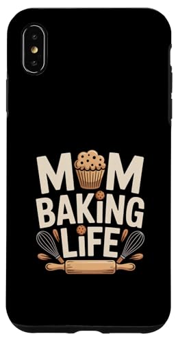 Mom Baking Life Funny Mother Baker ���p �X�}�z�P�[�X iPhone XS Max �p