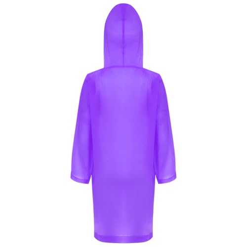 JEYPINMI Toddler Girls Boys Rain Jacket with Hood Reusable Rainwear Waterproof Raincoat Rain Poncho3