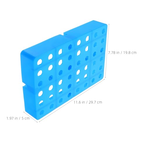 Palets de plástico apilables para elevación de suelo y almacenamiento ventilado en garaje 5
