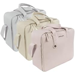 Maletas Para Bebes Amazon Pasito a Pasito. Maleta Bebé Biscuit. Bolsa de maternidad para hospital/clínica fabricada en Eco-Leather tipo vacuno Color Rosa. Medidas 46 X 37 X 17 cm.