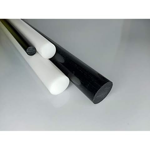 Rundstab aus PA 6 schwarz Ø 30 mm, Lang 500 mm Kunststoffrundstab alt-intech® Cover