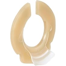 Ostomy Barrier Rings with L-shapped Output Direction Spout, Ostomy Stoma Rings with L-shapped Groove, Ostomy Supplies,Colostomy Supplies,4 Pcs/Pack 2 mm Thickness, Diameter 2.4 Inches