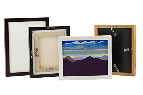 Jerry's Artarama Gallery Wood Frames 4-Pack - Great For Stretched Canvas, Artist Panels, Art Boards & More! - Black 16X20 #TOP4