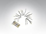 10er LED-Lichterkette mit Schalter transparent