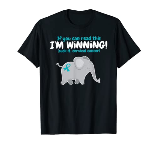 Elefante | I Winning Suck It Ovarian Cancer Camiseta