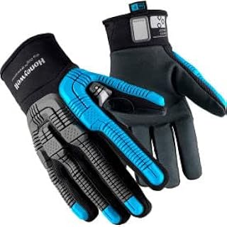 Honeywell Impact Glove, ANSI 6 Cut Protective Palm, ANSI/ISEA 138 Level 3 Impact Protection. Integrated Waterproof Barrier. 42-615BL/8M