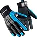 Honeywell Impact Glove, ANSI 6 Cut Protective Palm, ANSI/ISEA 138 Level 3 Impact Protection. Integrated Waterproof Barrier. 42-615BL/8M