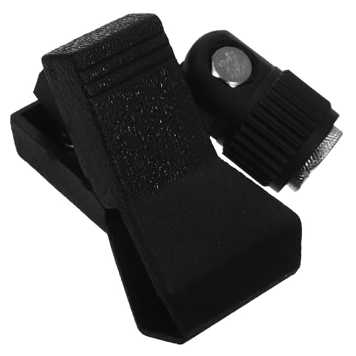 GLSTOY Microphone Clip Mic Clamp for Wired Microphones Portable Design Secure Fastening Head for Various Stands Occasions