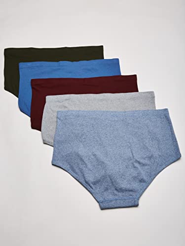 Hanes Men's 5-Pack Big Mid-Rise Comfortsoft Briefs, Dyed, Xx-Large #TOP3
