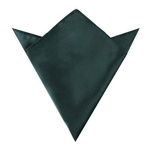 Image of Satin Pocket Square for Men Wedding Handkerchief for Suit Blazer Tuxedo Mens Formal Pocket Square Stylish Party Business Office Groom Accessory Soft Polyester Silk Satin Hanky
