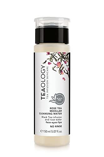 Eau micellaire au thé rose 150 ml lotion démaquillante peau sensible