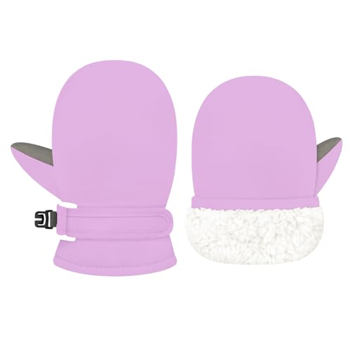 Image of Olreco Baby Toddler Mittens Waterproof Infant Baby Winter Mittens Toddler Snow Gloves for Kids Winter Gloves for Boys Girls