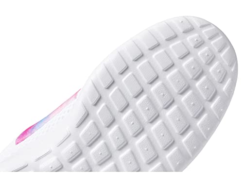 Adidas Baby Lite Racer Adapt 4.0 Running Shoe, White/Sky Rush/Solar Pink, 5 Us Unisex Infant #TOP2
