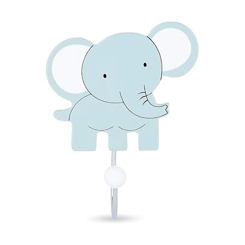 Mousehouse Gifts Grey Elephant Wall Hook Cover