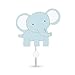Price comparison product image Mousehouse Gifts - Charming Wall Hook, Wooden Coat Peg for Children's Bedroom Decor (Elephant)