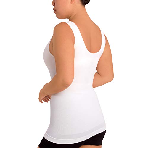 Skinnygirl Women's Scoop Neck Seamless Shaping Camisole, 3-Pack4