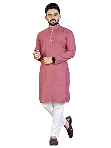 Cotton Men's Kurta Pajama Set, Mens wedding kurta, festival kurta,Designer Indian kurta pyjama set