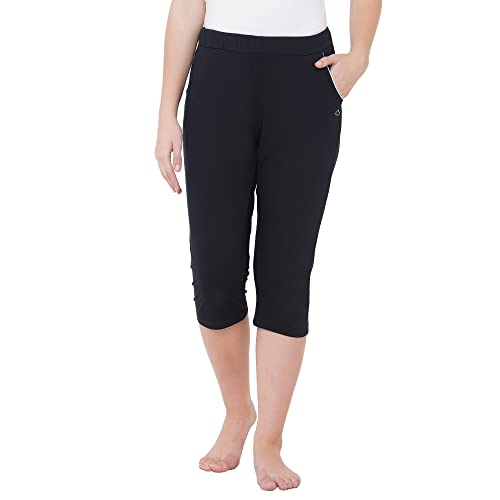 Image of Sweet Dreams Women's Cotton Solid Capri Pack of 1