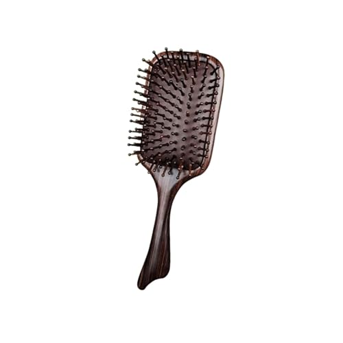 UZOURI Peines Retro for el cabello, cepillos for el cabello for masaje del cuero cabelludo, peines for el cabello con cojín de aire for mujer, cepillo for el cabello de madera
