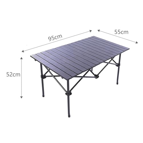 Table pliante de camping en aluminium avec chaises légères