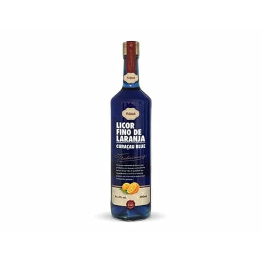 Licor Fino de Laranja Curaçau Blue 750 ml Schluck