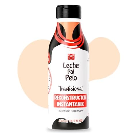 Leche Pal Pelo - Instant Hair Reconstructor Treatment with Soy, Wheat, Aloe and Avocado. Provides Intensive Hydration-14.9 Ounces. Tratamiento Reconstructor Con Soya, Trigo, Aguacate y Aloe Cover