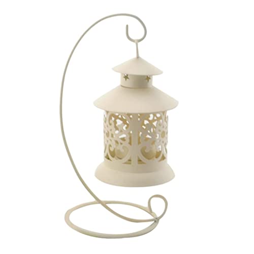 Zsedp Hollow Hanging Bird Cage Candle Holder Candlestick Home Wedding Party Decor Bird Cage Candle Holder Bird Romantic (Color : Onecolor, Size : 22 * 8.8 * 14.5Cm) #TOP20