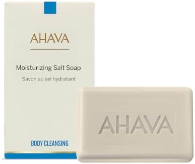 AHAVA Moisturizing Salt Soap 100gr, gray, 100 g